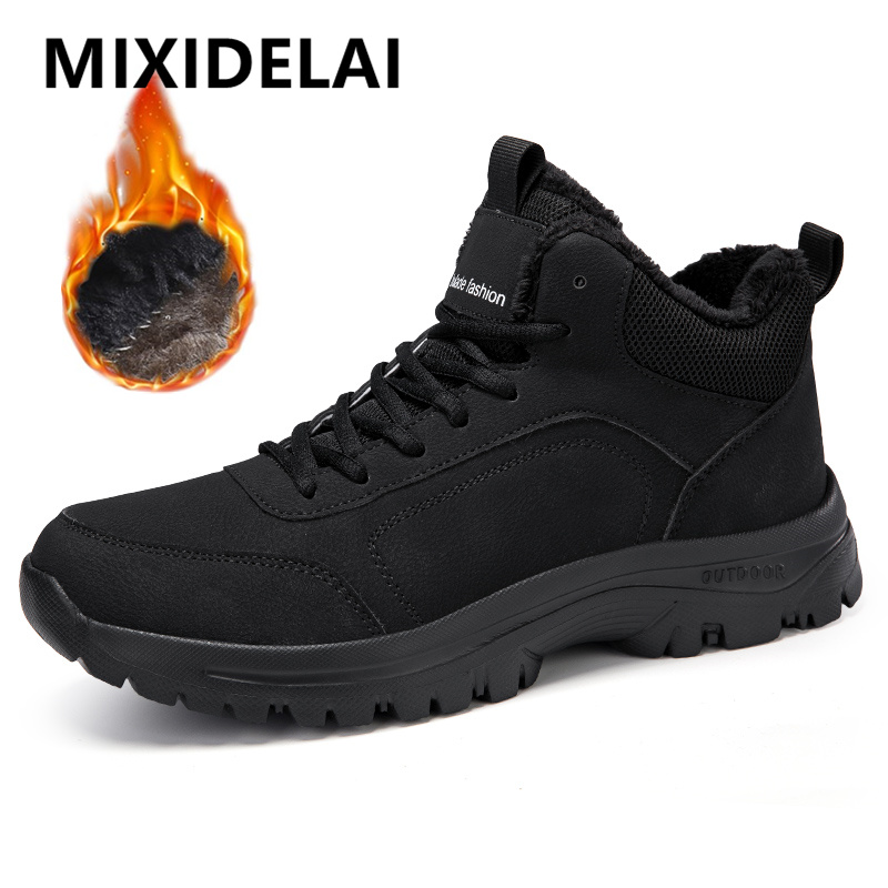 Outdoor Adventure Hiking - Bottes de neige chaudes en peluche
