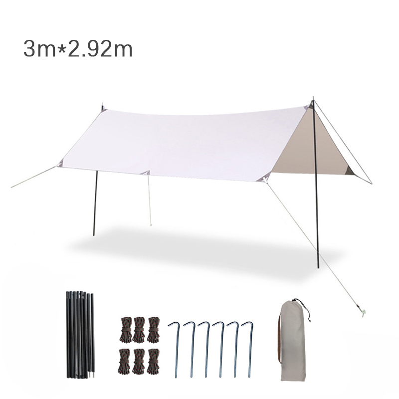 Hammock Rain Tarp - Housse de hamac ultralégère 300*292cm, bâche