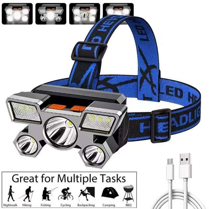 Lampe frontale LED rechargeabl - Headlamp Waterproof Rechargeable avis et prix