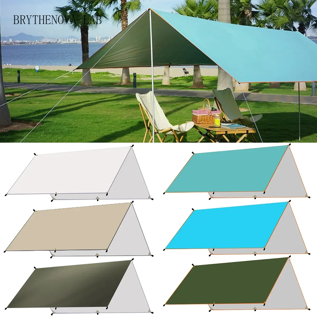 Bâche de camping imperméable,  - Hammock Rain Tarp avis et prix