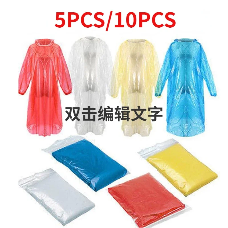5/10PC imperméable jetable Adu - Outdoor Adventure Girl avis et prix